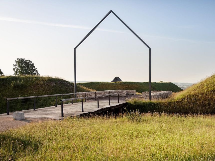 Foto: Staatliche Schlösser und Gärten Baden-Württemberg, Günther Bayerl Heuneburg – Stadt Pyrene, Steintor
