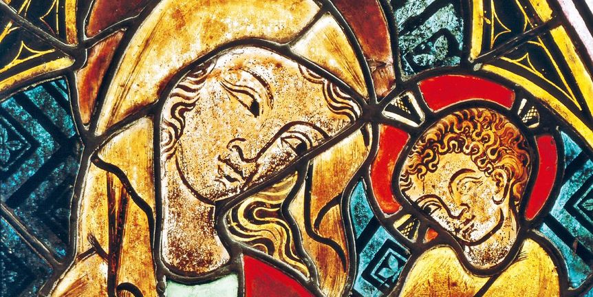 Chorfenster in der Klosterkirche Heiligkreuztal